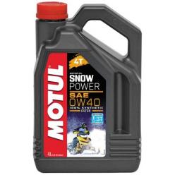 Масло моторное 0W-40 MOTUL "SNOWPOWER 4T" 4л.синтетика